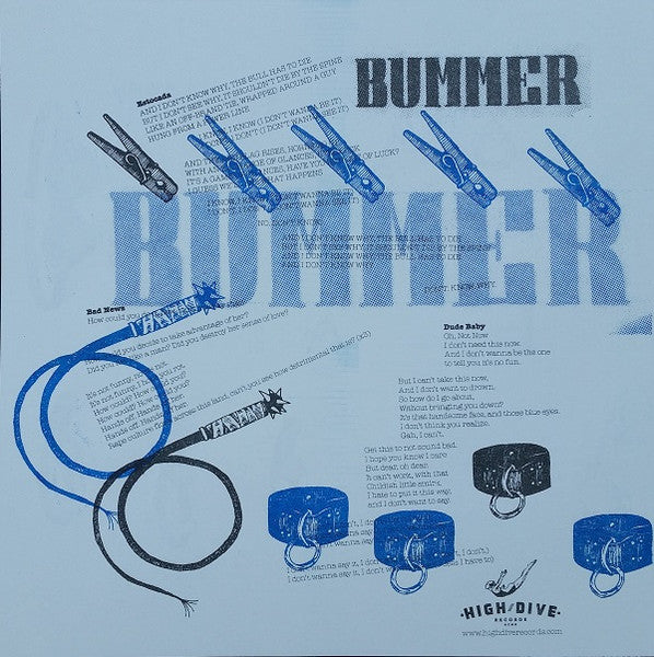 Bummer (3) : Spank (10", EP, Ltd)