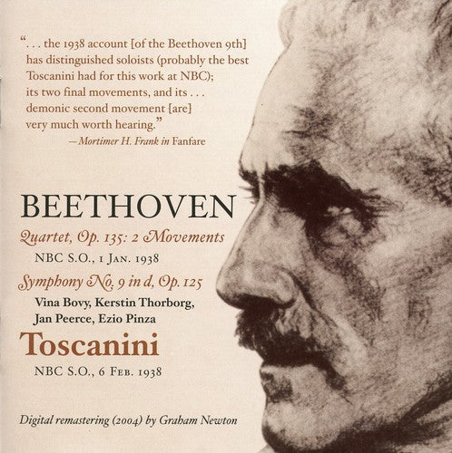 Arturo Toscanini - Toscanini Conducts Symphony 9 (CD)