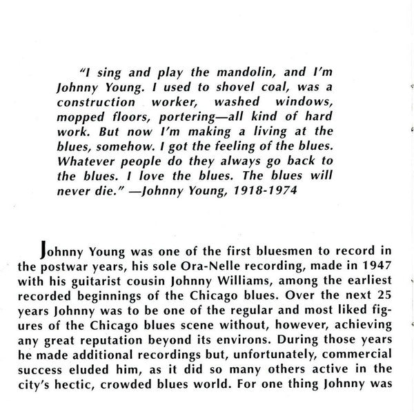 Johnny Young (3) : Johnny Young And His Friends (CD, Album, RE)