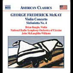 the album cover for Brian Reagin - Violin Concerto
