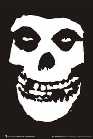 Misfits Skull Poster - 24" X 36"