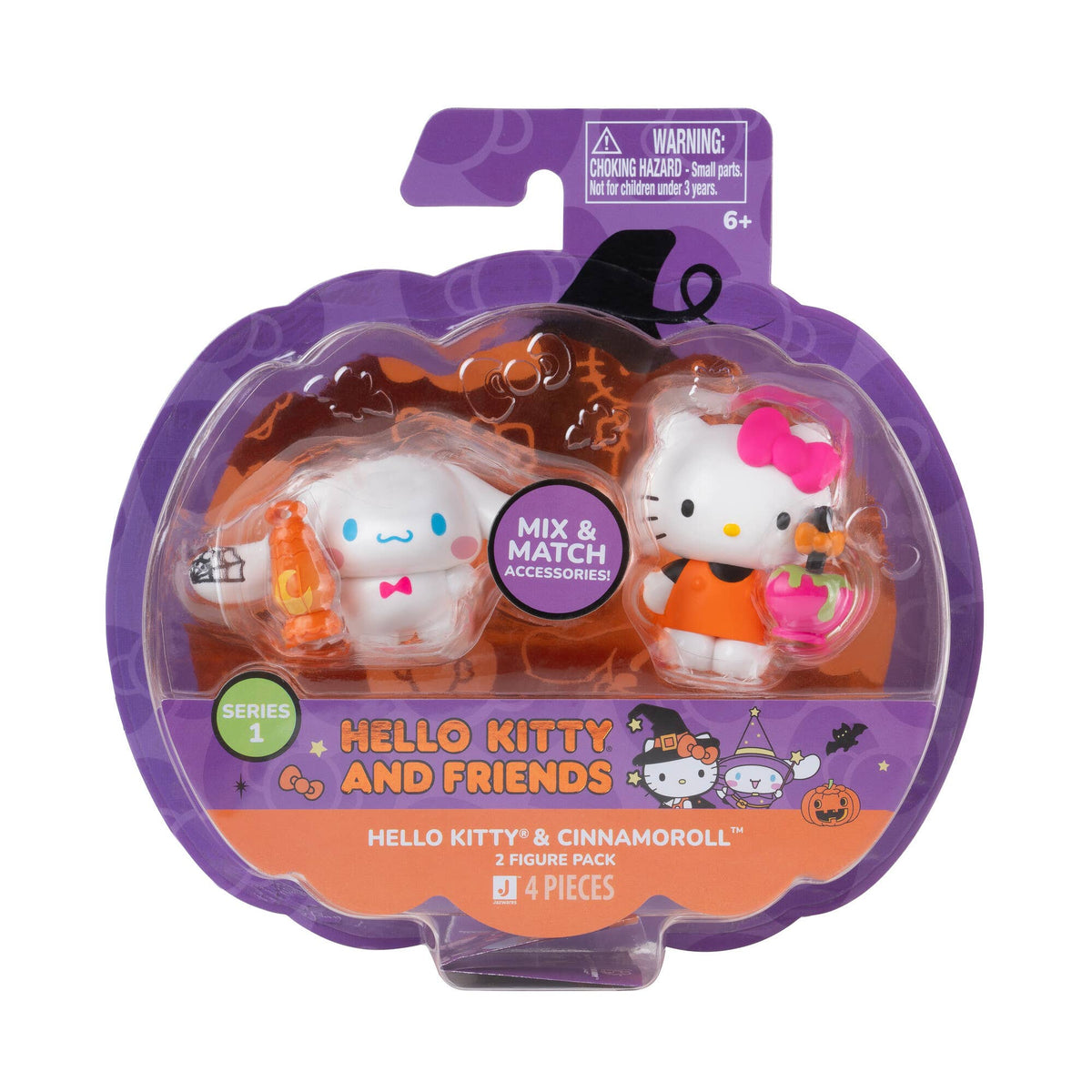 Hello Kitty 2" Halloween 2 Figure Pack Assortment