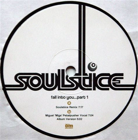 Soulstice : Fall Into You...Part 1 (12")