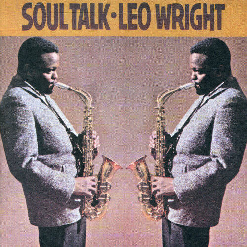 the album cover for Leo Wright - Soul Talk
