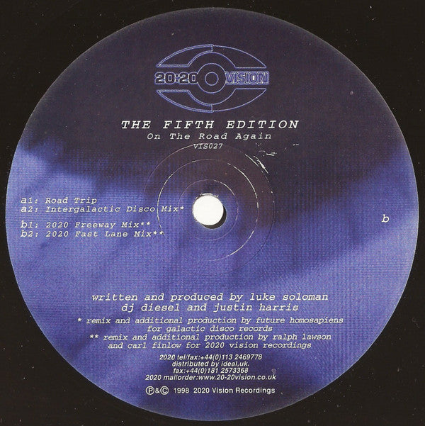 The Fifth Edition : On The Road Again (12")