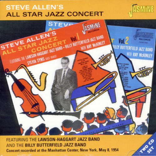 the album cover for Steve Allen - All Star Jazz Concert [Import]