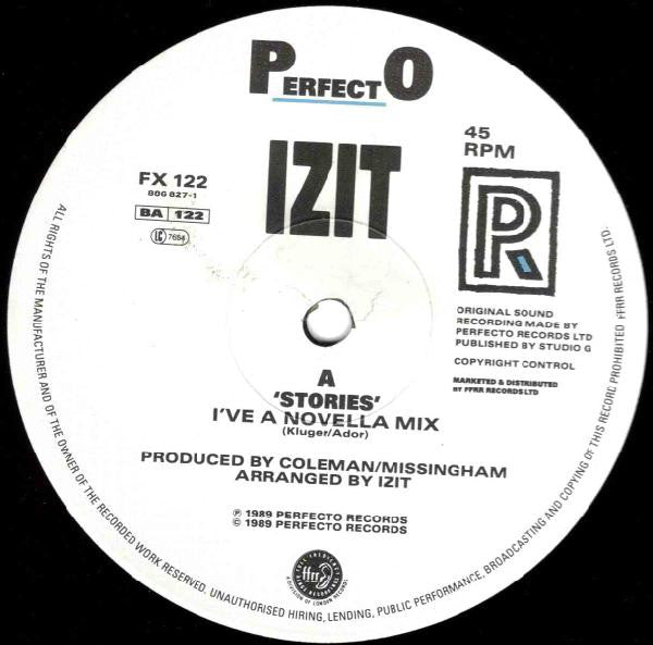 Izit : Stories (12")