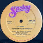 The Fatback Band : Please Stay (12")