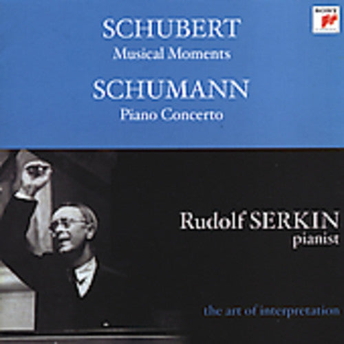 Rudolf Serkin - Musical Moments / Cto in A minor for Piano & Orch (CD)