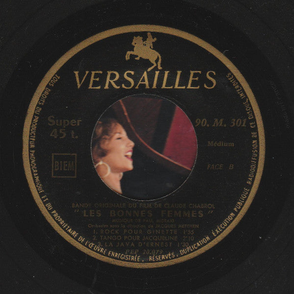 Paul Misraki : Les Bonnes Femmes (Bande Originale Du Film) (7", EP)