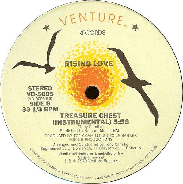 Rising Love Featuring Karen Braxton (2) : Treasure Chest (12")