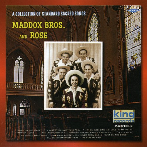 the album cover for Maddox Brothers & Rose - Collection of Standard Sacred Songs