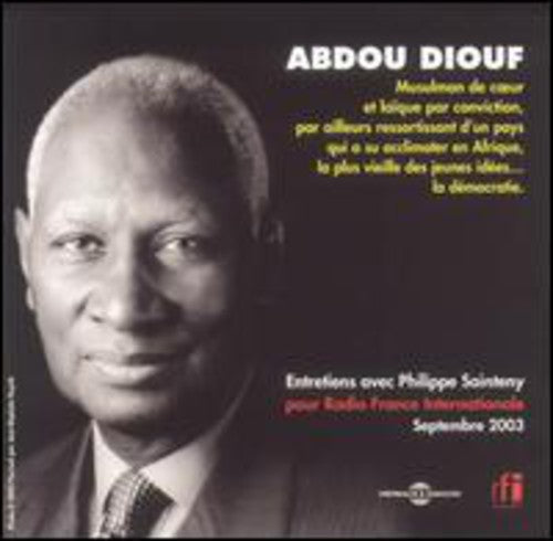the album cover for Abdou Diouf - Interview with Philippe Sainteny