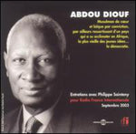 the album cover for Abdou Diouf - Interview with Philippe Sainteny