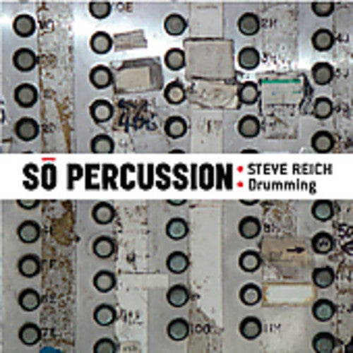 the album cover for So Percussion - Drumming