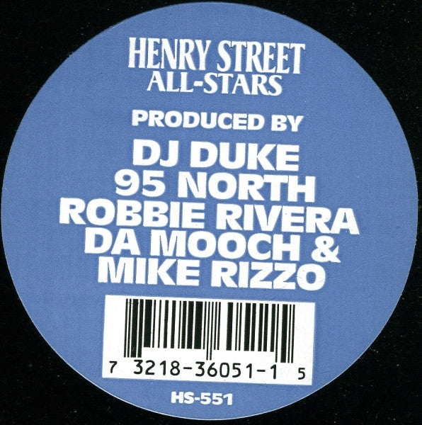 Various : Henry Street All-Stars (2x12")
