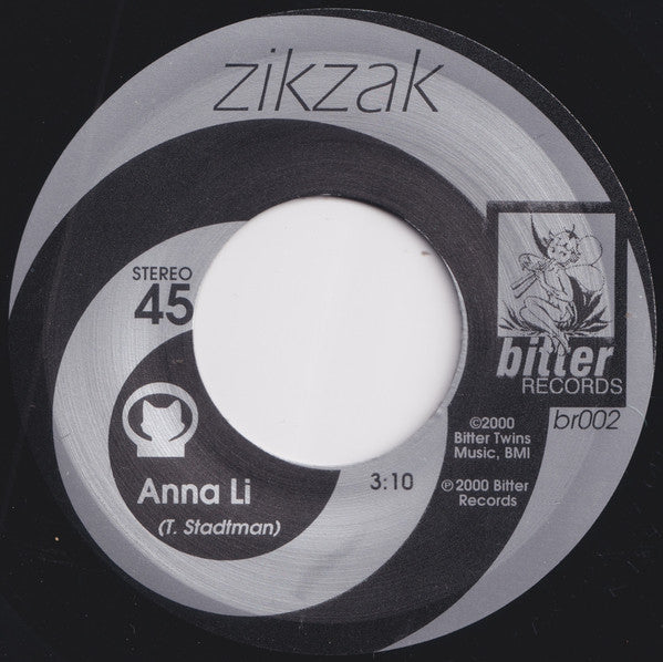 Zikzak : Anna Li / I Lose The Tiny Man (7", Single)
