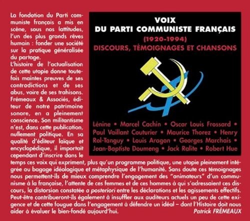 the album cover for Various Artists - Great Voices of French Communism