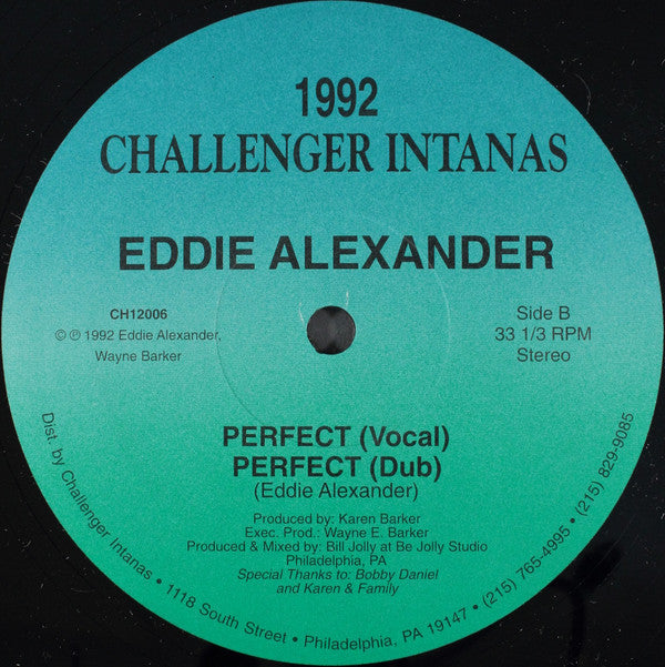 Eddie Alexander (3) : Sex Off Your Pocket / Perfect (12", RP)