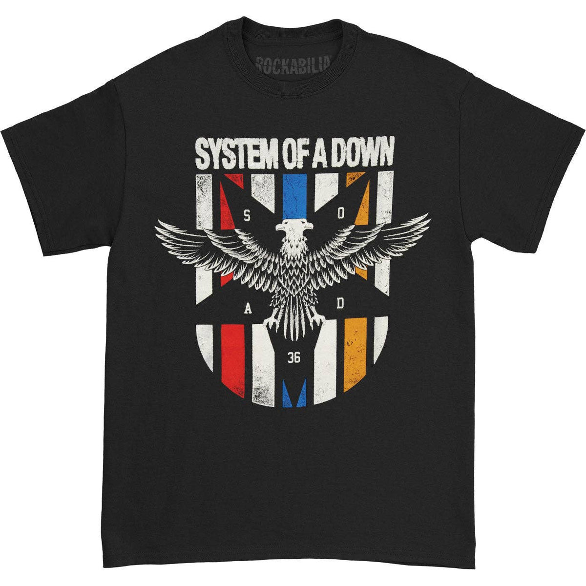 System Of A Down Eagle Colors T-shirt