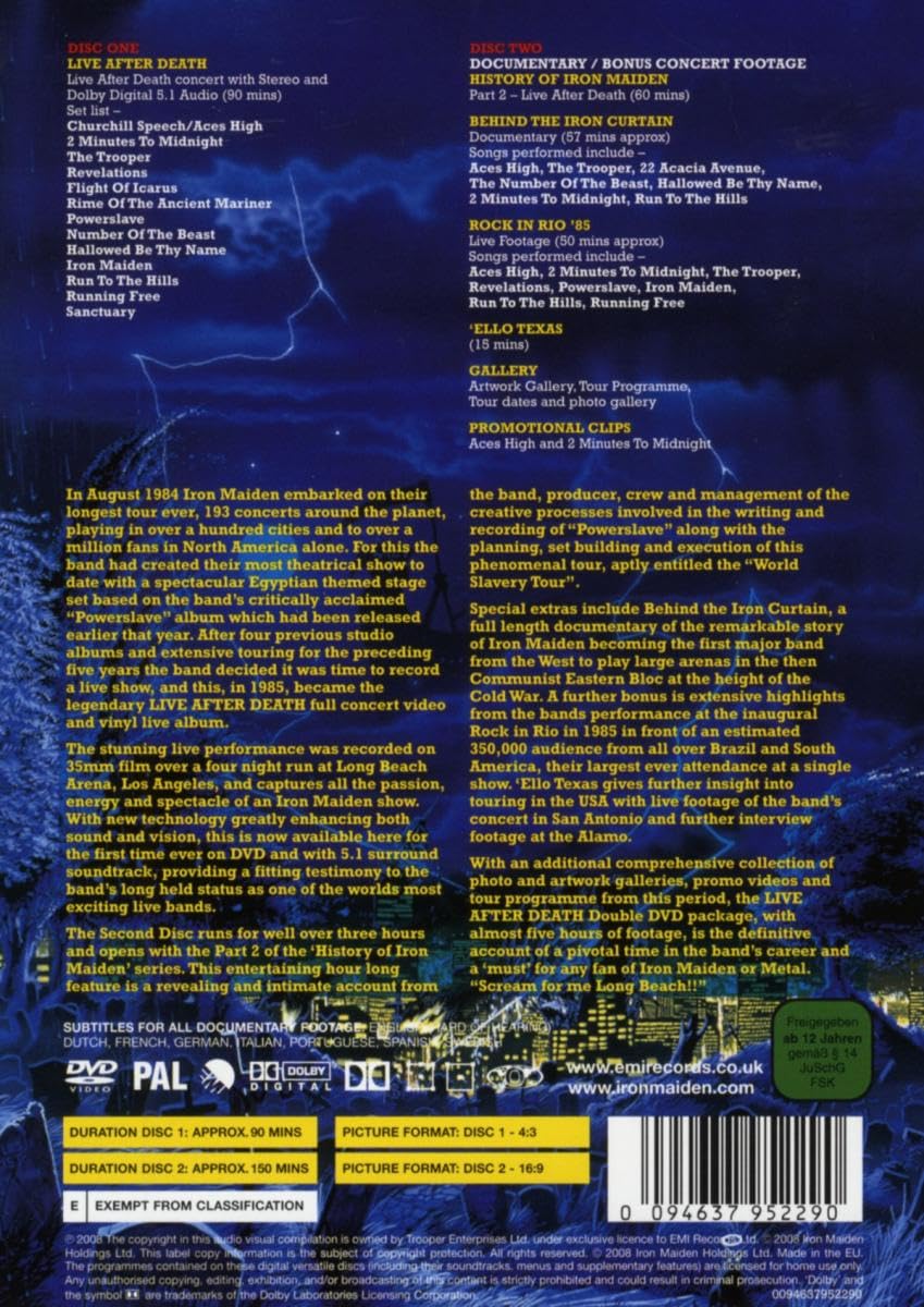 Iron Maiden - Live After Death (DVD)
