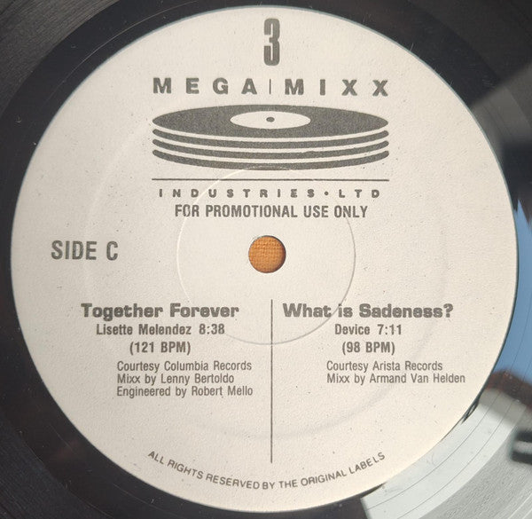 Various : Mega-Mixx Issue 3 (2x12", Promo)