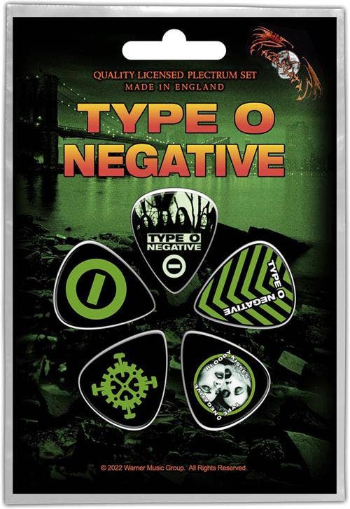 Type O Negative - World Coming Down Guitar Picks (Set of 5)