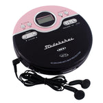 Studebaker SB3703PB Joggable Personal CD Player (Pink/Black)