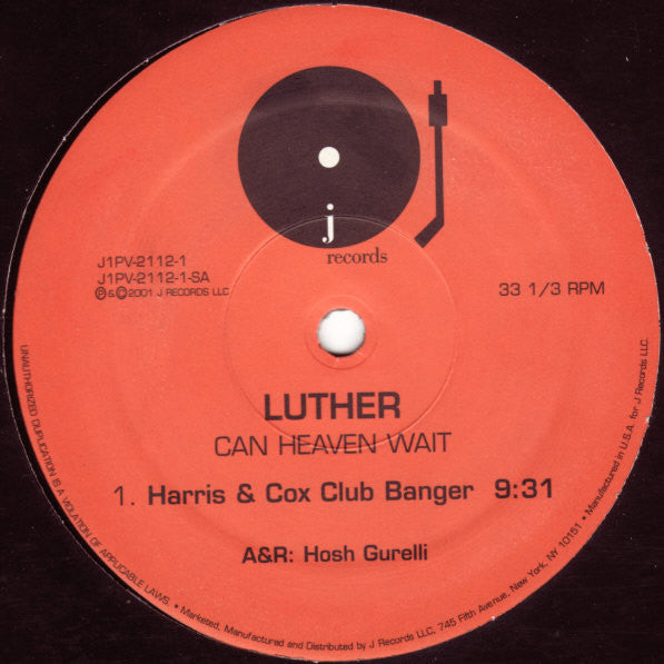 Luther* : Can Heaven Wait (2x12")