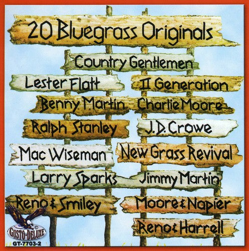 the album cover for 20 Bluegrass Originals - 20 Bluegrass Originals / Various