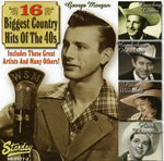 the album cover for 16 Biggest Country Hits 1940s - 16 Biggest Country Hits 1940's / Various