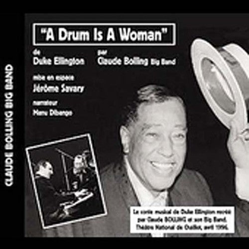 the album cover for Claude Bolling - A Drum Is A Woman By Ellington
