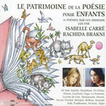 the album cover for Isabelle Carre - Le Patrimoine De La Poesie Pour Enfants: Les Animaux
