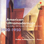 the album cover for STEFFEN SCHLEIERMACHER - American Ultramodernists