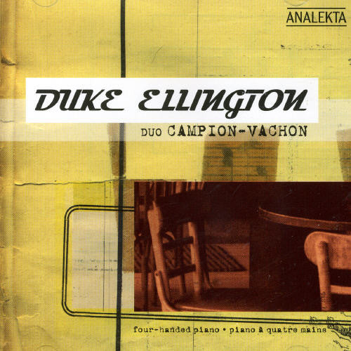 the album cover for Duke Ellington - Duke Ellington: Four Handed Piano