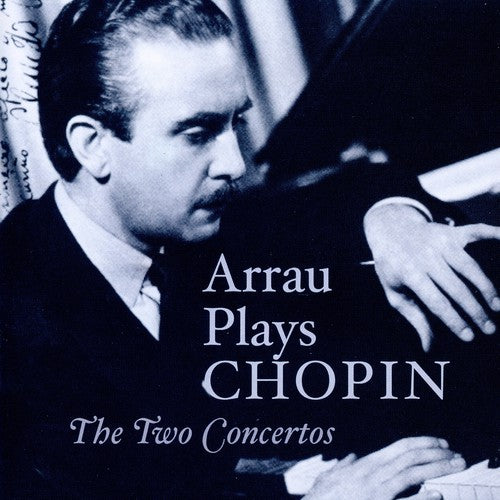 the album cover for Claudio Arrau - Claudia Arrau Plays Chopin