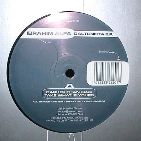 Ibrahim Alfa : Daltonista E.P. (12", EP)