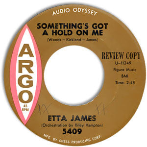 Etta James : Something's Got A Hold On Me (7", Promo)