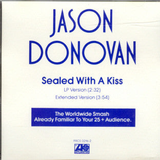 Jason Donovan : Sealed With A Kiss (CD, Maxi, Promo)