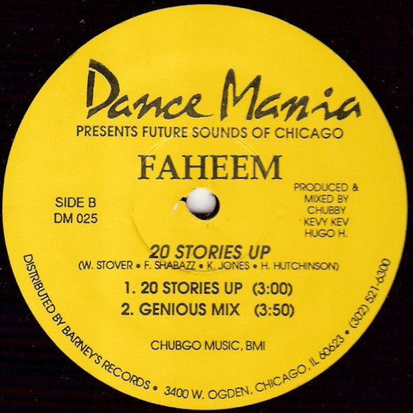 Faheem : Must Be The Music (12")