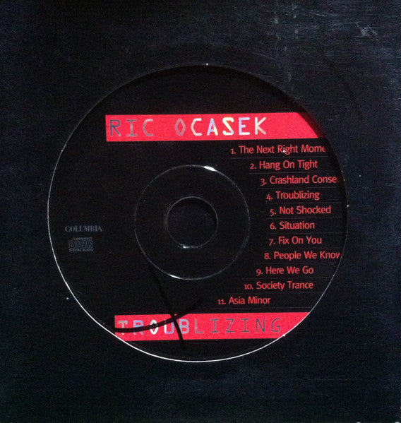 Ric Ocasek : Troublizing (CD, Album, Promo)