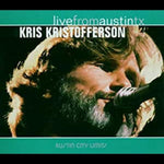 the album cover for Kris Kristofferson - Live from Austin Texas