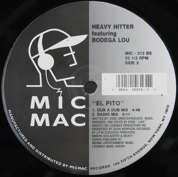 Heavy Hitter Featuring Bodega Lou : El Pito (12")