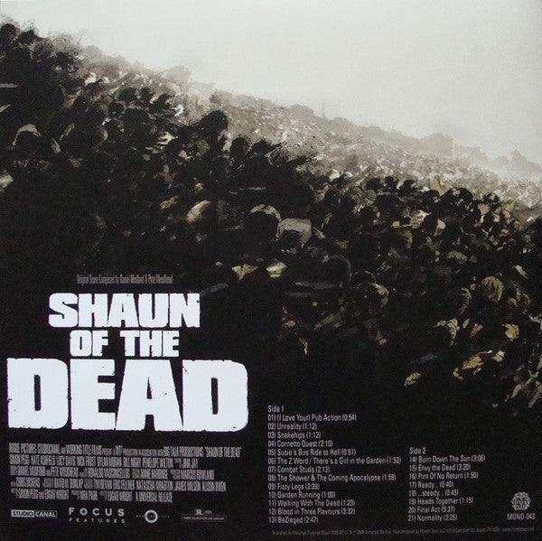 Daniel Mudford & Pete Woodhead* : Shaun Of The Dead (Original Motion Picture Score) (LP, Album, Ltd, RE, Red)