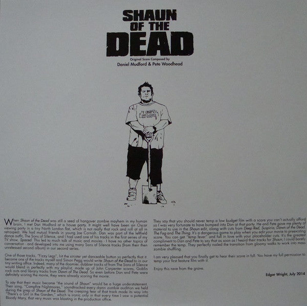Daniel Mudford & Pete Woodhead* : Shaun Of The Dead (Original Motion Picture Score) (LP, Album, Ltd, RE, Red)