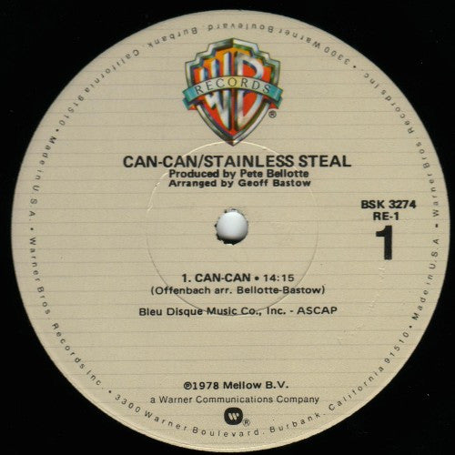 Stainless Steal : Can-Can (LP, Album, Los)