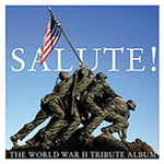 the album cover for Salute! The World War Ii Tribute Album - Salute: World War II Tribute Album