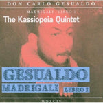 the album cover for C. GESUALDO - Madrigali Libri I