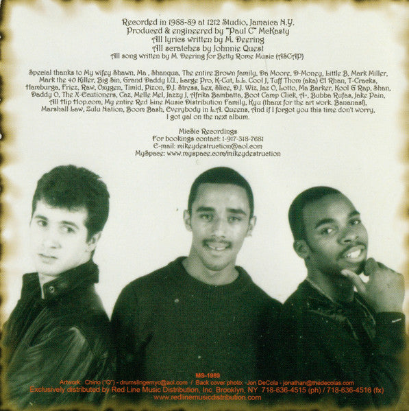 Mikey D & The LA Posse : Better Late Than Never - In Memory Of Paul C (CD, Album)