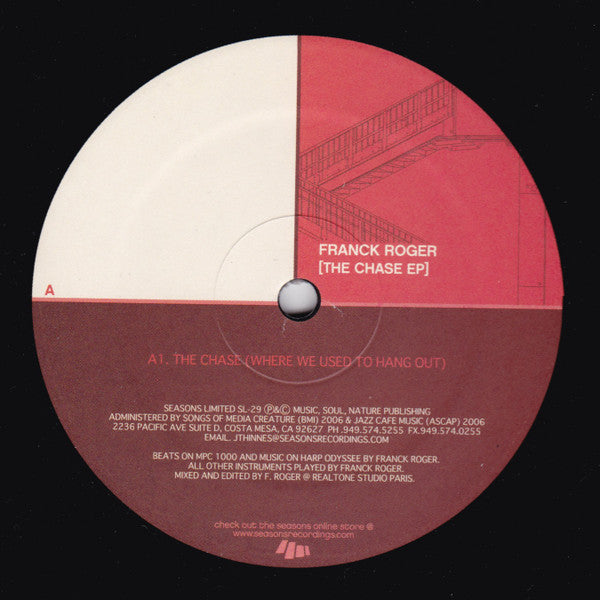 Franck Roger : The Chase EP (12", EP)